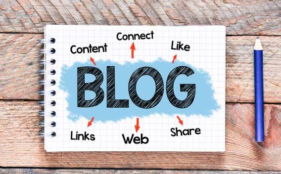 Business owner reviewing outsourced blog content drafts with a freelance writer, illustrating the editorial review and brand voice alignment process behind human-written blog articles and outsourced content writing services.
